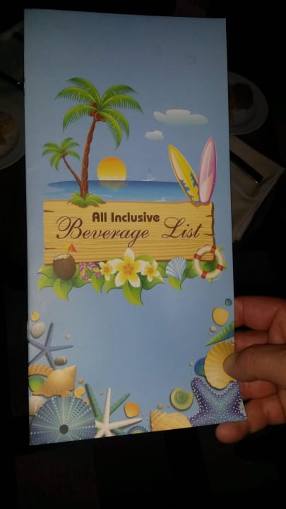 Getränkekarte Grand Makadi