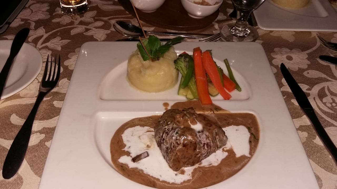 Steak beim Italiener Kaisol Romance Resort