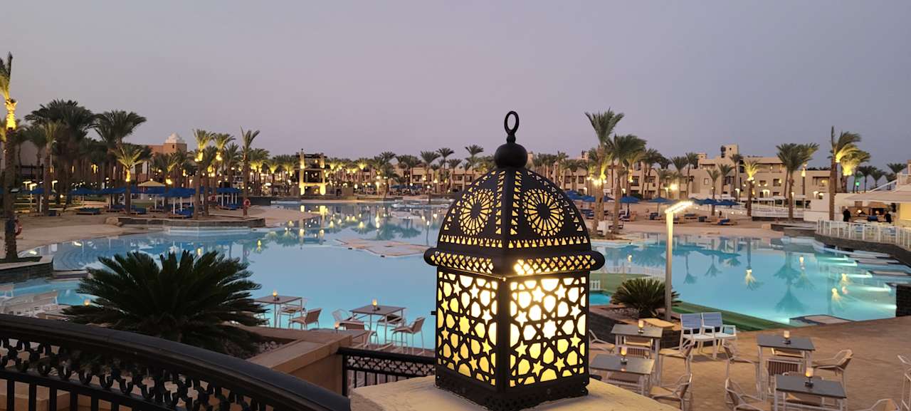 Gartenanlage Pickalbatros Palace Hotel-Port Ghalib