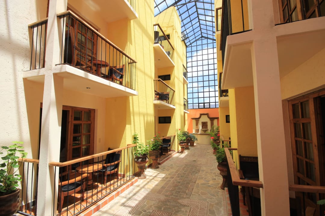 Balcones de habitaciones Hotel Diego de Mazariegos