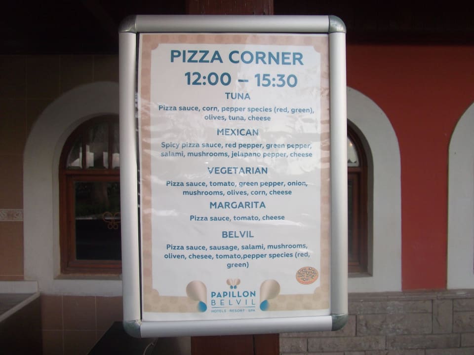 Sehr gute Pizza Papillon Belvil