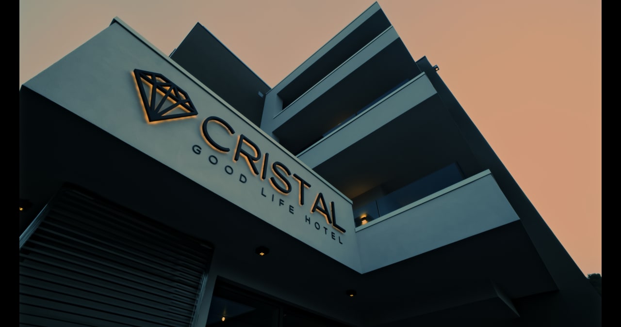 Außenansicht Hotel Cristal