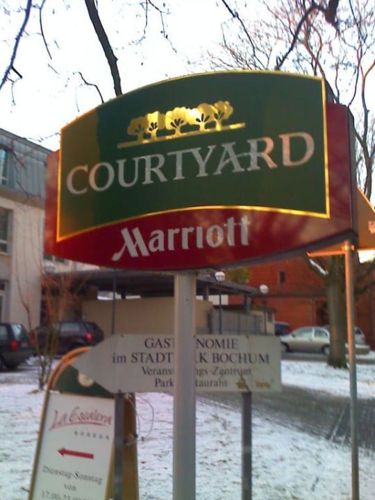 Schild Welcome Parkhotel Bochum