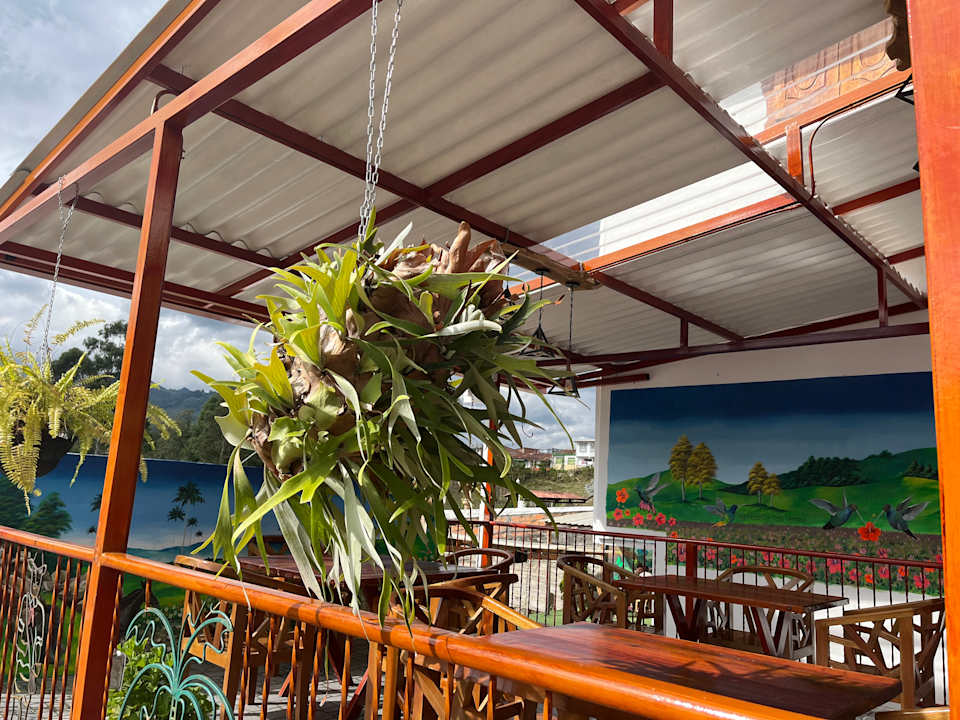 Außenansicht Hospedaje Vista Hermosa Salento