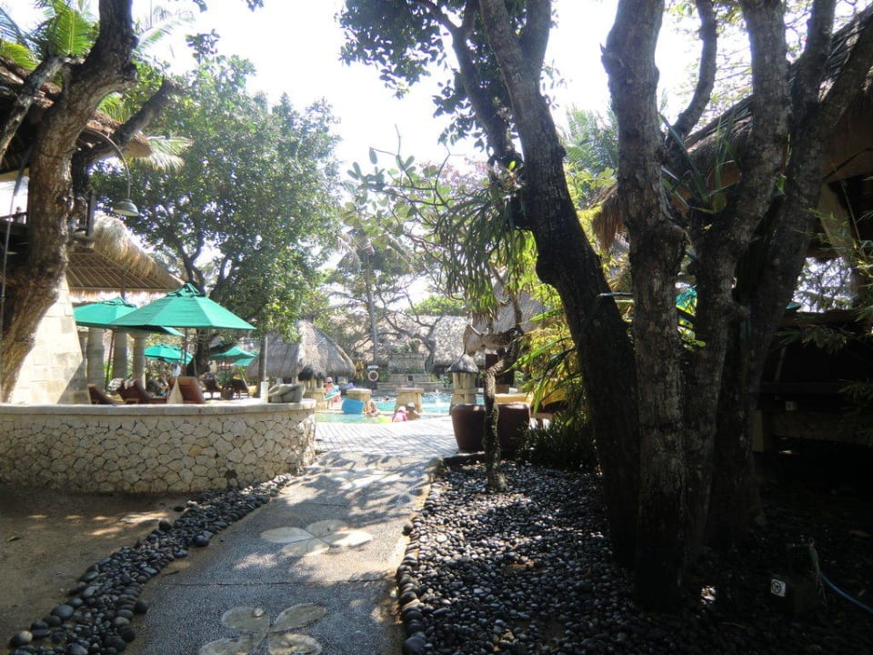 Weg zum Strand Novotel Bali Benoa Hotel