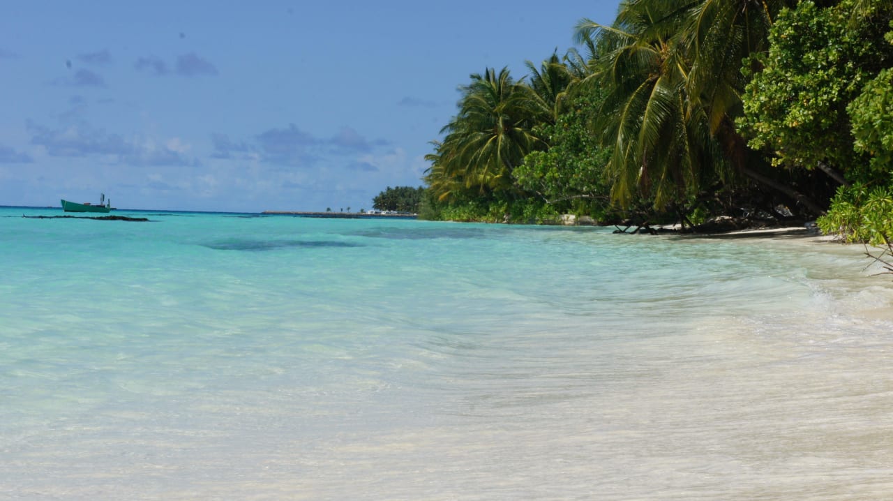 Kristallklares Meer Kuramathi Maldives