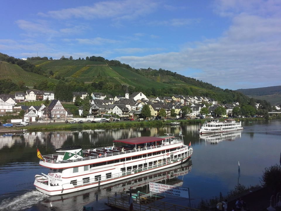 Toller Blick vom Balkon Hotel Mayer