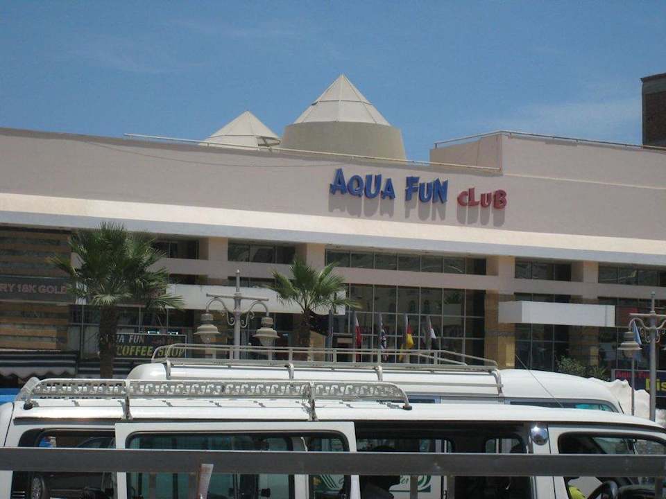 Eingang Hotel Aqua Fun