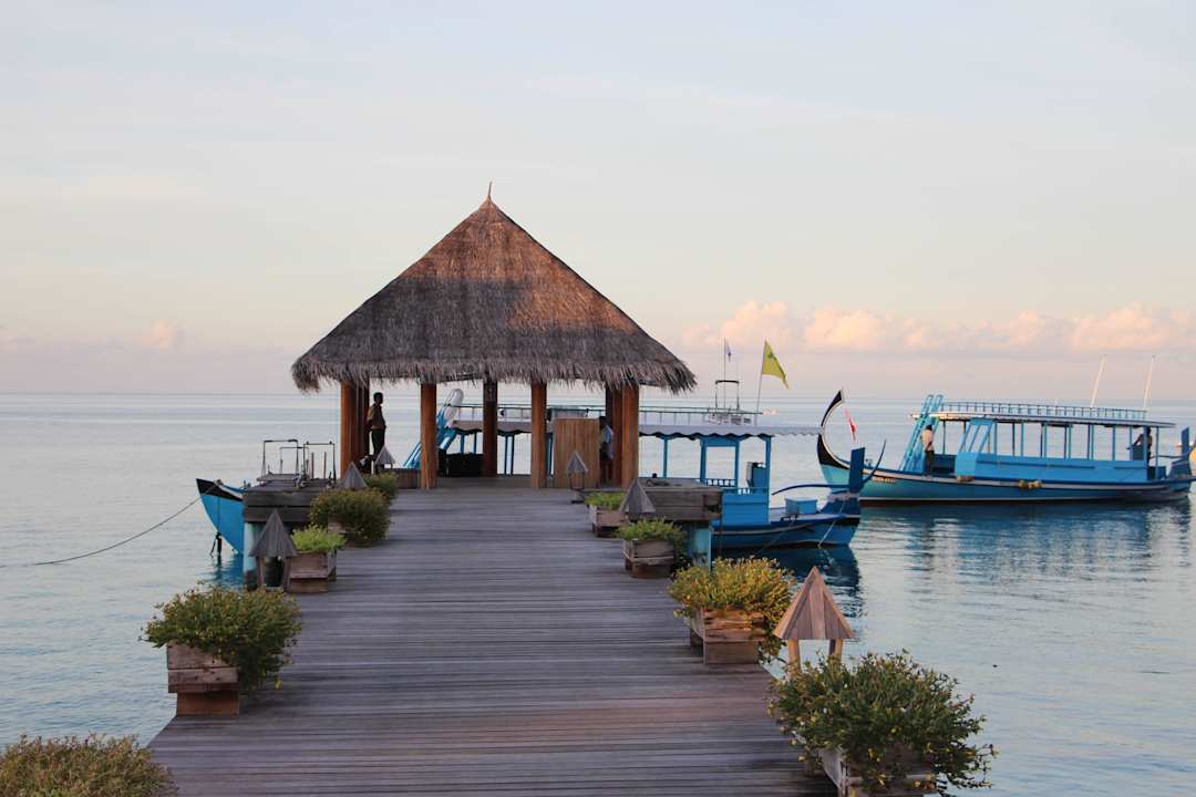 Anlegestelle Gangehi Island Resort