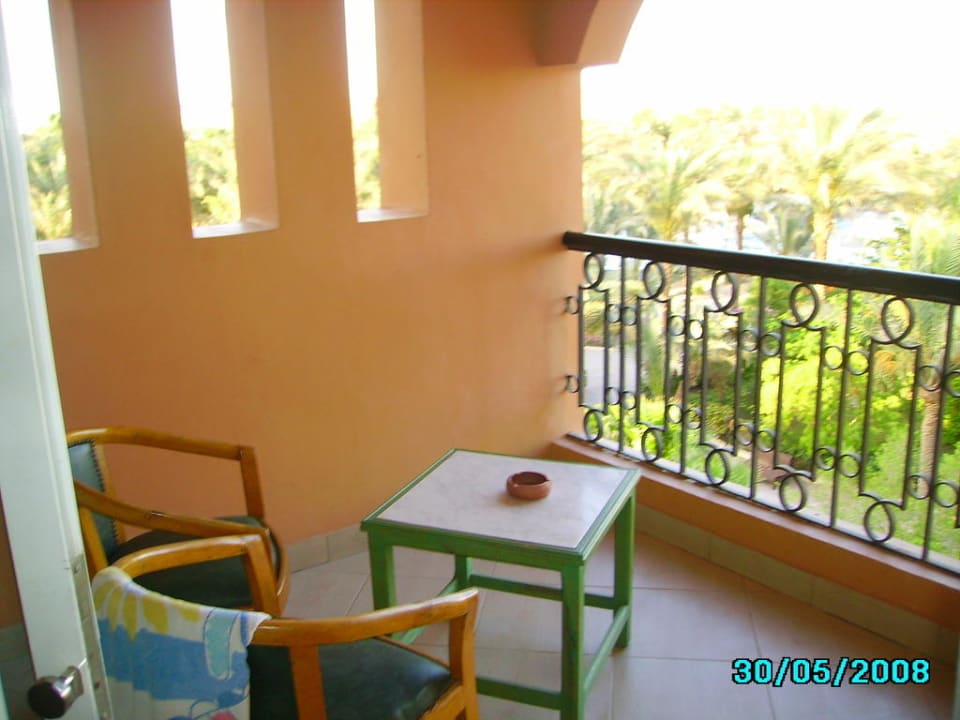 Balkon im T-Block Giftun Azur Resort