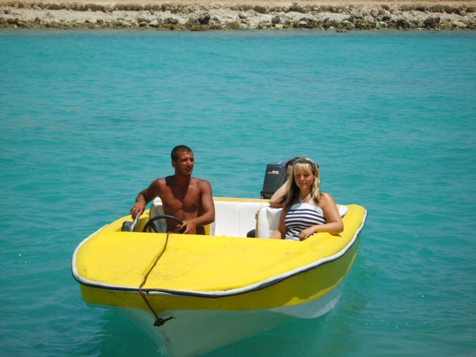 In der Bucht aufm "Speedboat" Arabella Azur Resort
