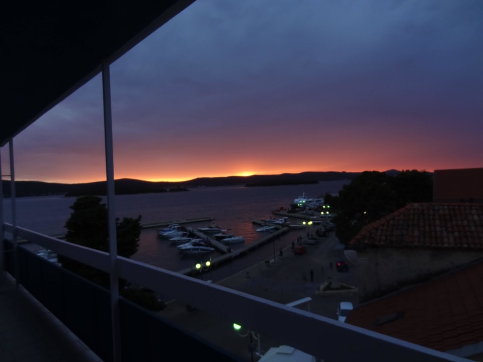 Sonnenuntergang Hotel Kornati