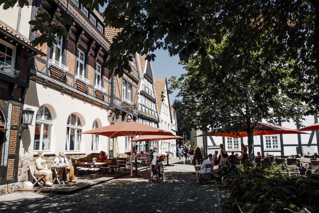 Außenansicht Ratskeller Wiedenbrück Hotel & Restaurant