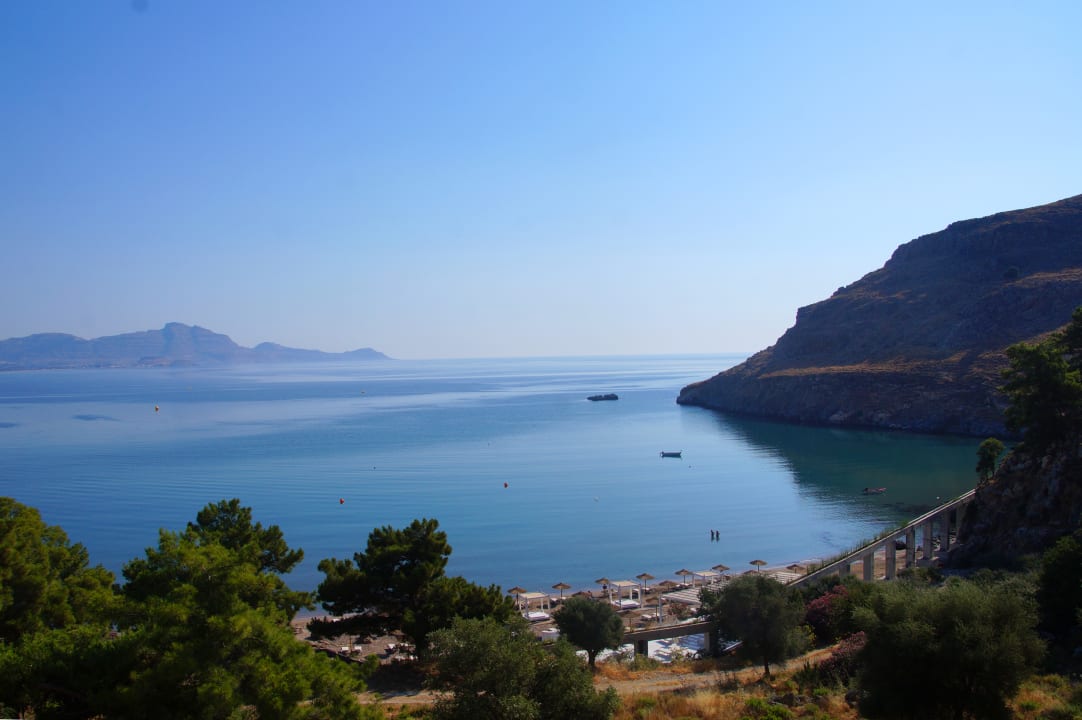 Ausblick Lindos Mare, Seaside Hotel