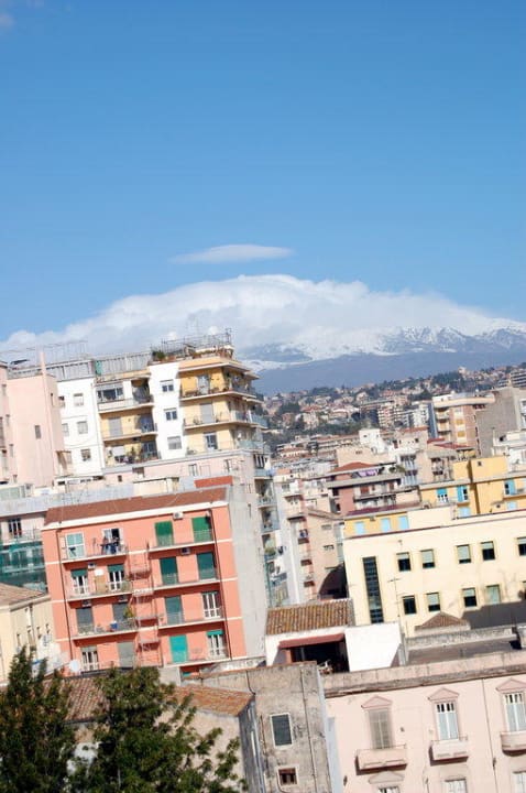 Zimmerblick zum Aetna 2 NH Catania Centro