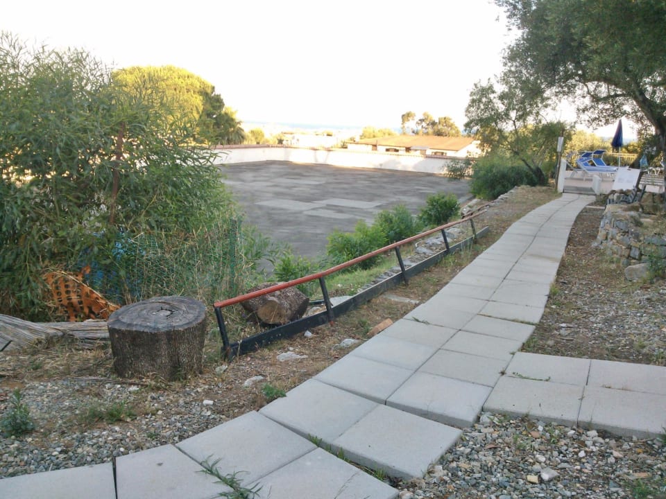 Verso la piscina... Park Hotel Cilento