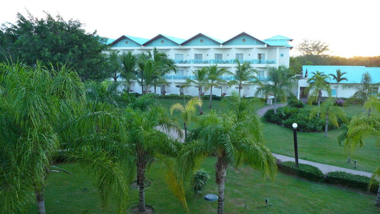Gartenanlage aus Zimmer im Gebäude 2 Dreams La Romana Resort & Spa
