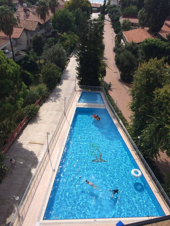 Blick von oben Hotel Sirma