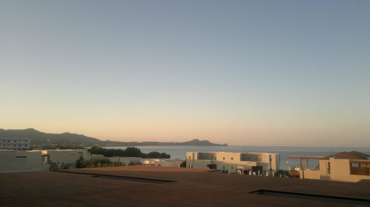 Ausblick vom Außenbereich der Lobby/Bar SENTIDO Port Royal Villas & Spa