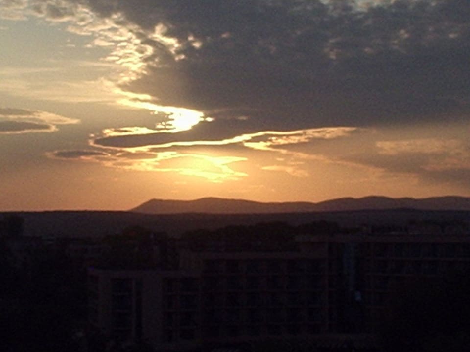 Sonnenuntergang Burgas Beach Hotel