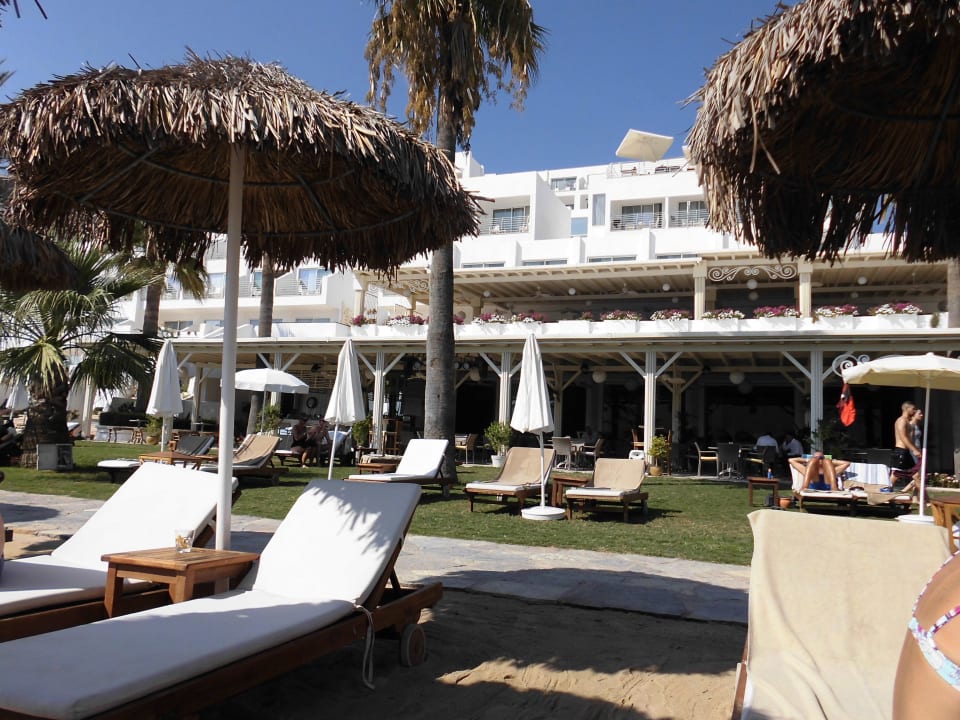 Blick vom Strand Richtung Bar , Snackrestaurant Prive Bodrum - Erwachsenenhotel