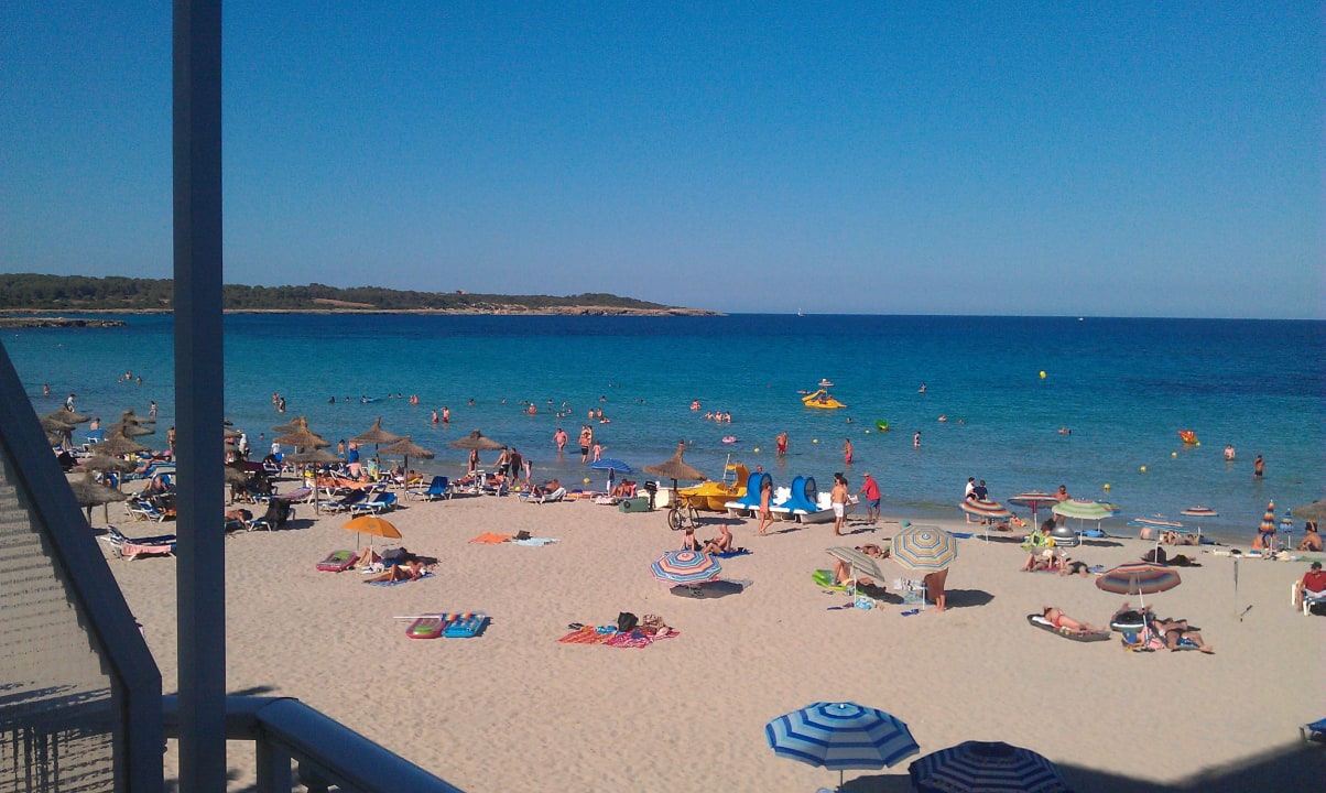 Ausblick vom Balkon Hotel Club S'Illot