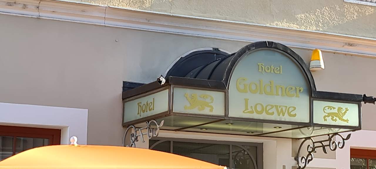 Außenansicht Hotel Goldner Loewe