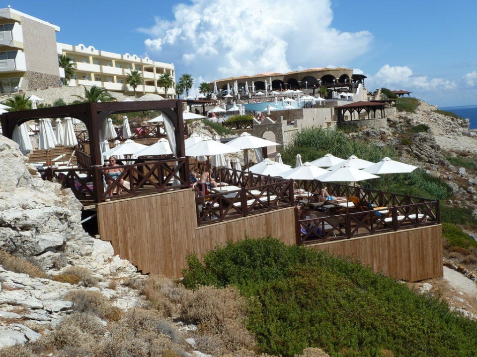 Poollandschaft Hotel Kalithea Horizon Royal