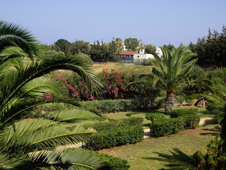 Blick vom Balkon Kresten Palace Hotel