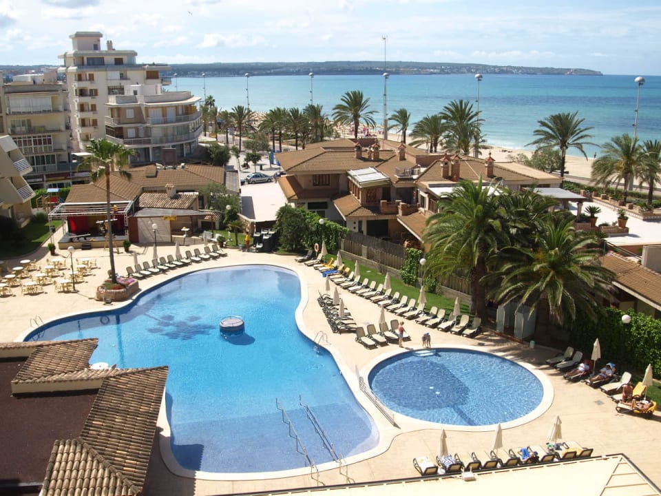 Blick aus dem Zimmer 5.Etage Iberostar Selection Playa de Palma