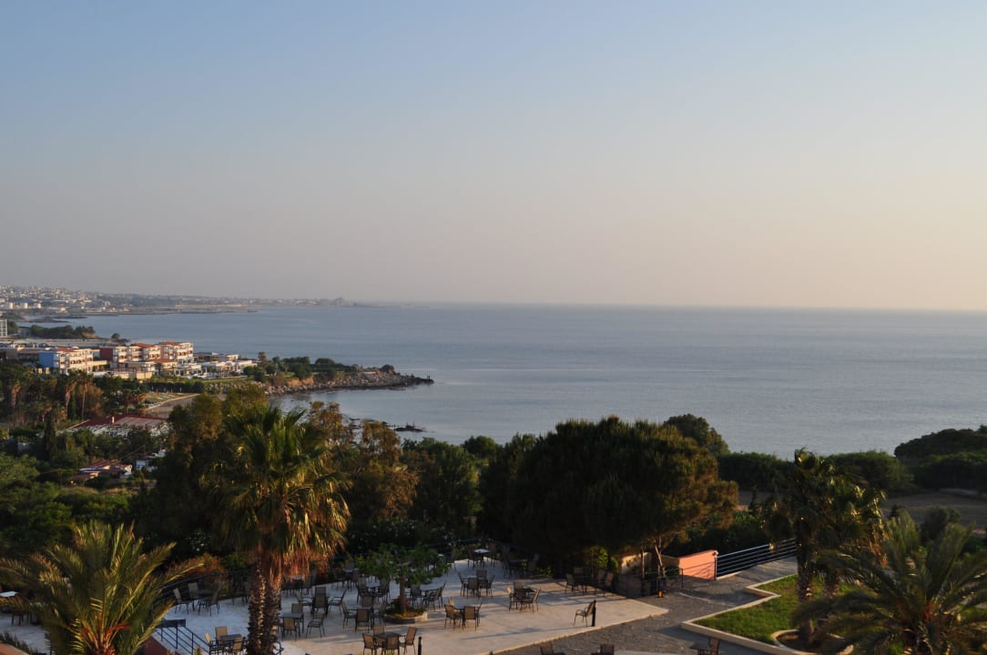Blick vom Balkon Kresten Palace Hotel
