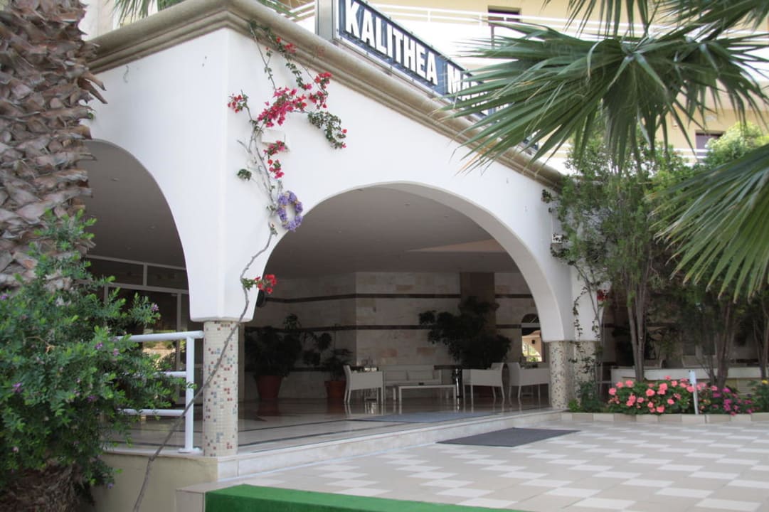 Eingangsbereich Hotel Kalithea Mare Palace