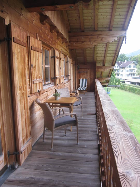 Balkon des Familienzimmers Hotel Maier zum Kirschner