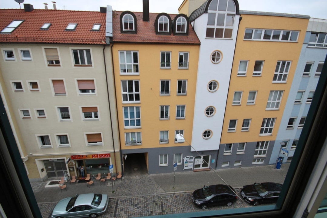 Ausblick Zimmer 421 Park Inn by Radisson Nürnberg