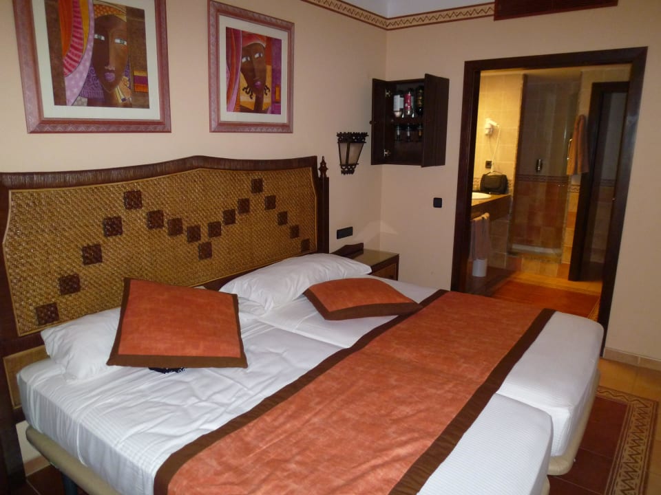 Große bewegliche Einzelbetten Hotel Riu Touareg