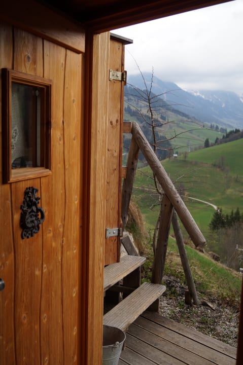 Ausblick Hüttendorf Maria Alm