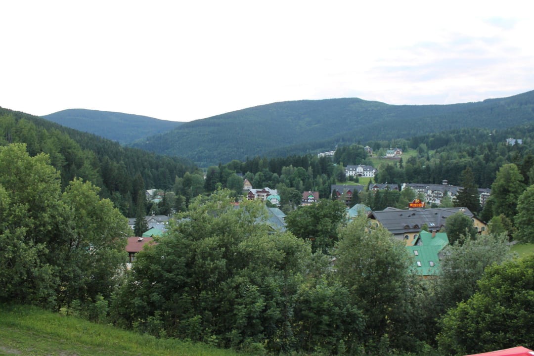 Aussicht auf die Stadt Hotel Barbora