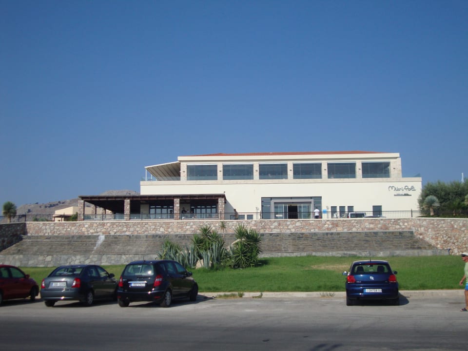 Außenansicht Hauptgebäude Atlantica Mikri Poli Rhodes