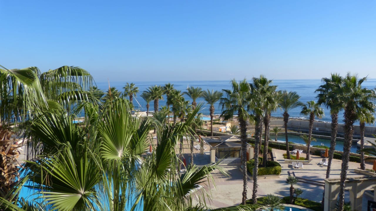 Blick vom Balkon Hilton Malta