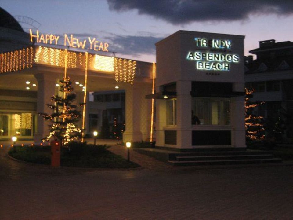 Eingang Trendy Aspendos Beach Hotel