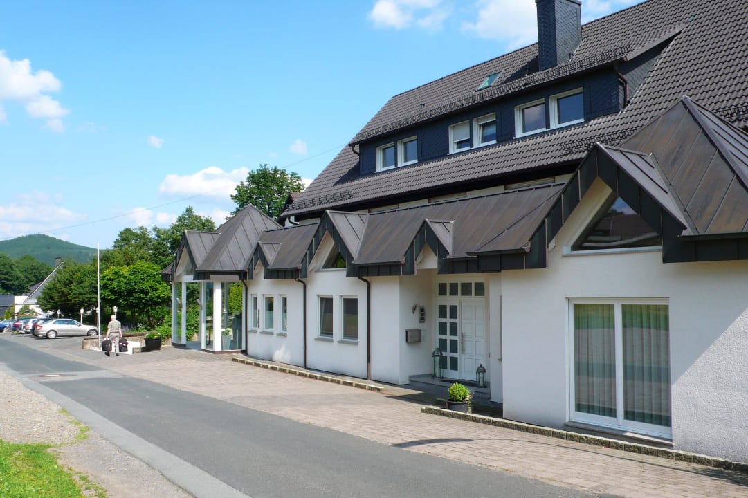 Blick auf das Hotel  Hotel im Auerbachtal
