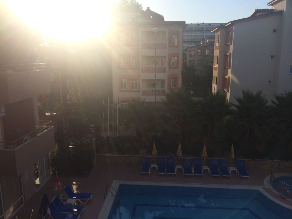 Ausblick vom zimmer Hotel Helios