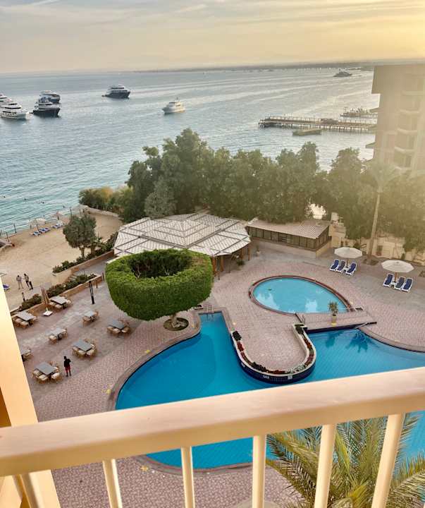 Ausblick Marriott Hurghada Beach Resort