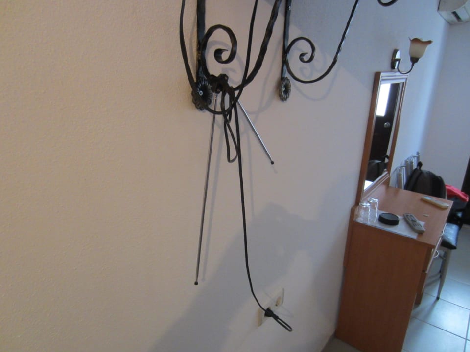 Antenne vom Fernseher Hotel Nazar Garden