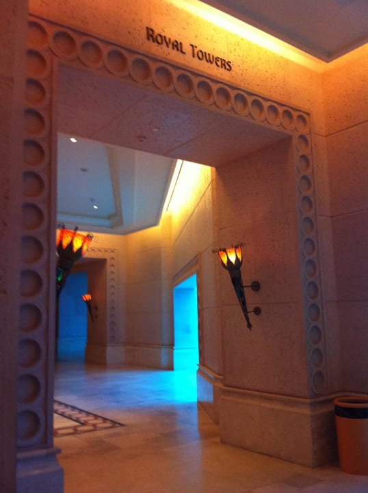 Riesen Fenster zu dem Aquarium Atlantis, The Palm