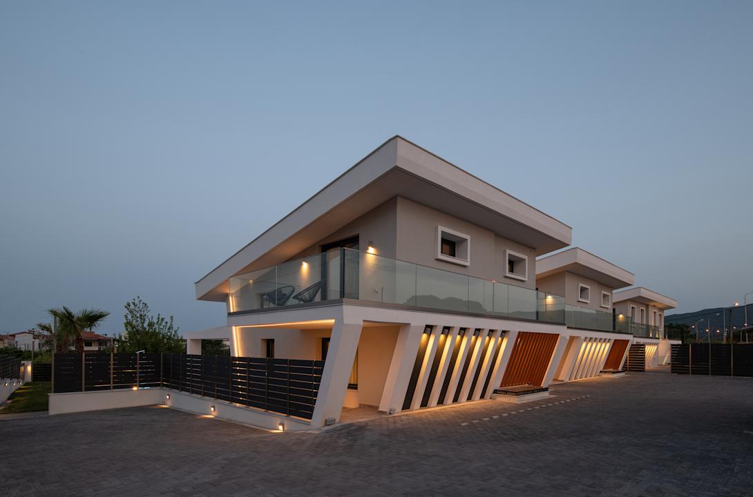 Außenansicht MySarti Villas Halkidiki