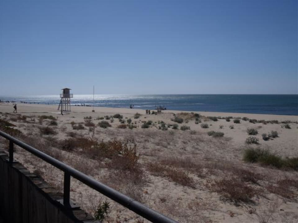 Blick über den Strand Occidental Isla Cristina