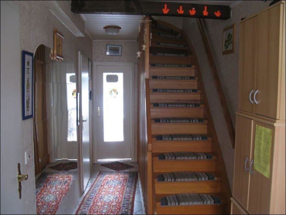 Treppenhaus im Ferienhaus Seezauber Ferienhaus Seezauber