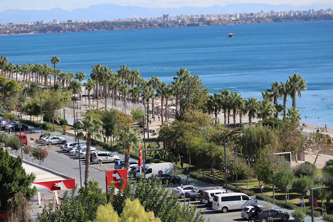 Ausblick Megasaray WestBeach Antalya