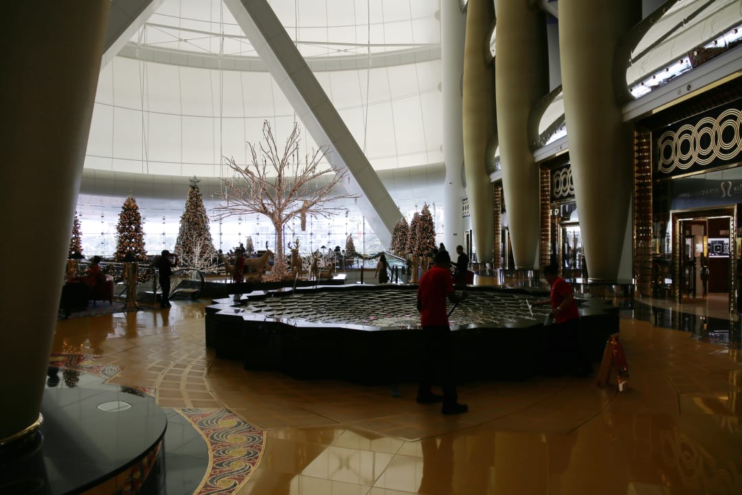 Erste Etage mit Restaurant und Geschäfte Burj Al Arab